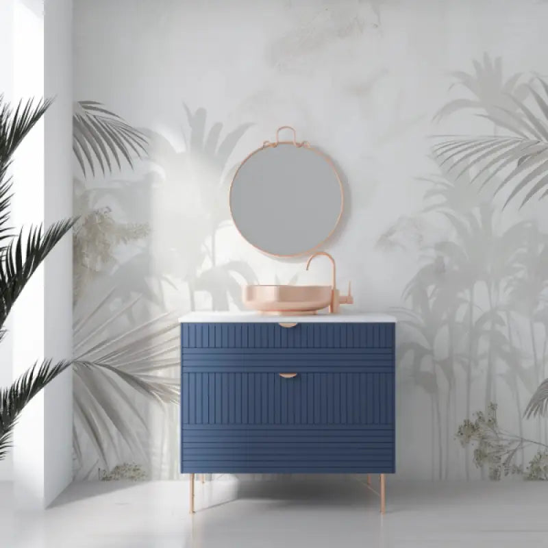 Papier peint salle de bain jungle design salle deau