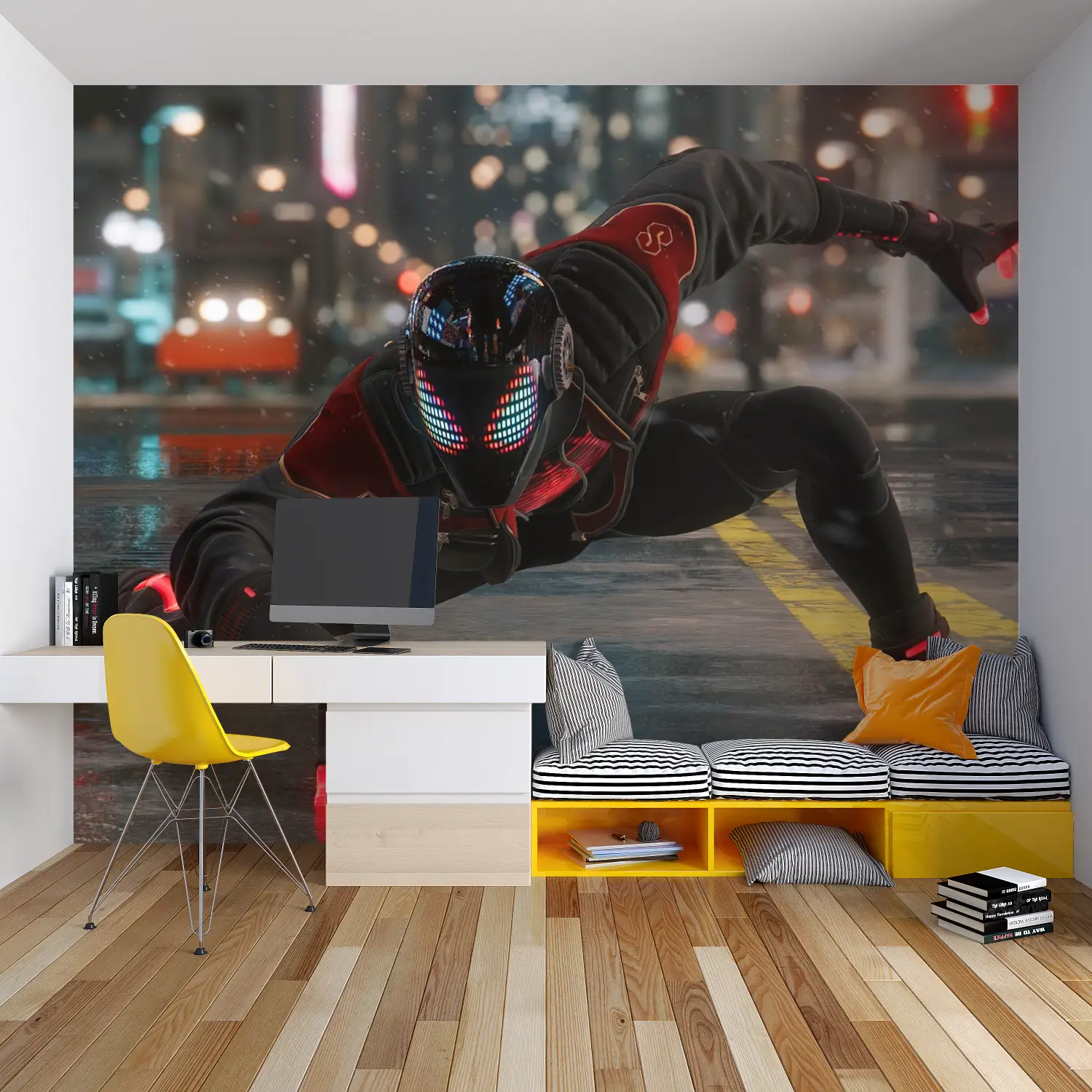 Akrobatischer Spiderman-Hintergrund - Second Image