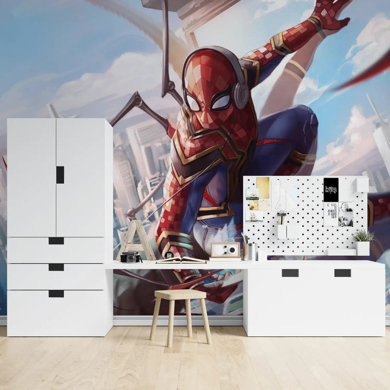 Papier Peint Spiderman Ado - tapisserie spiderman