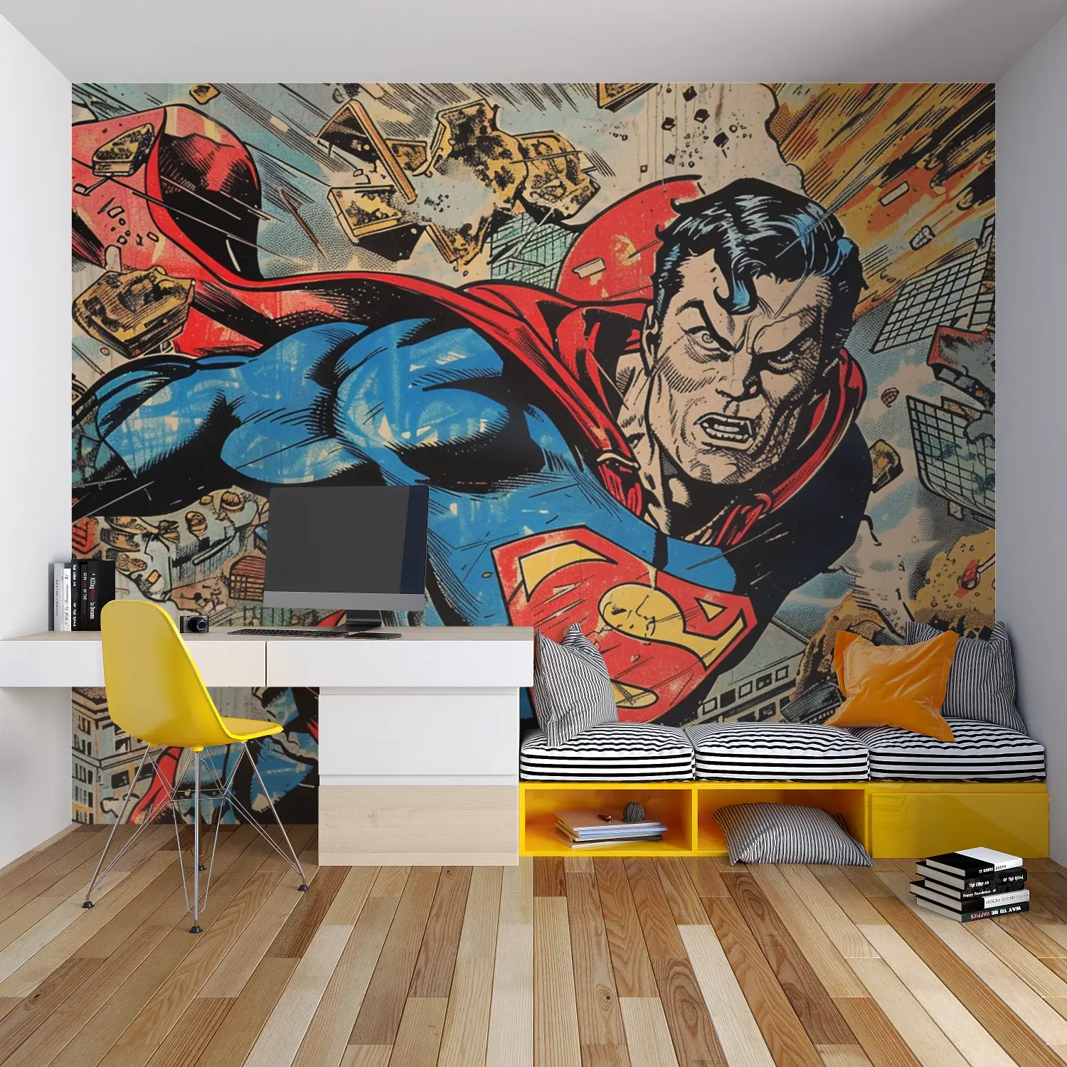 Superman-Comic-Hintergrundbild - Second Image