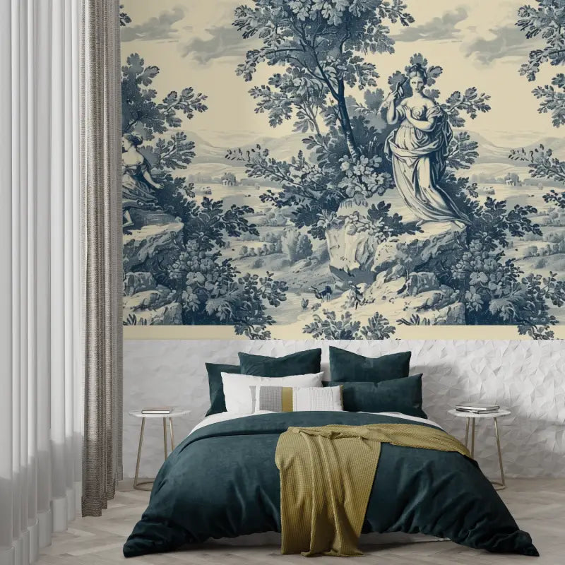 Toile De Jouy Tapestry Wallpaper - Second Image