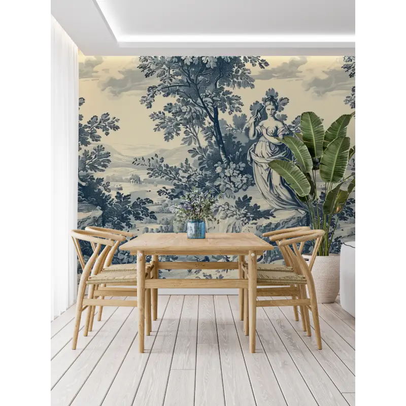 Toile De Jouy Tapestry Wallpaper - Second Image