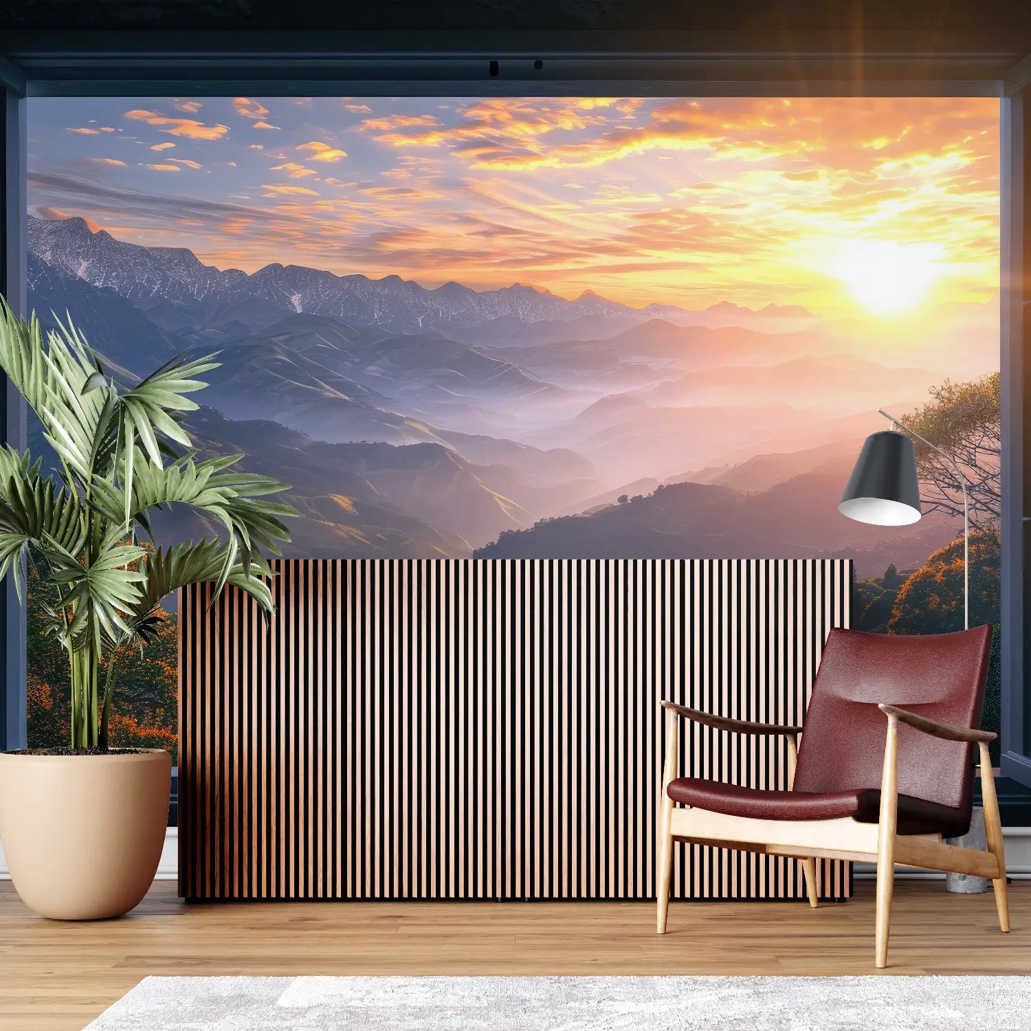 Trompe L Oeil Window Wallpaper - Second Image