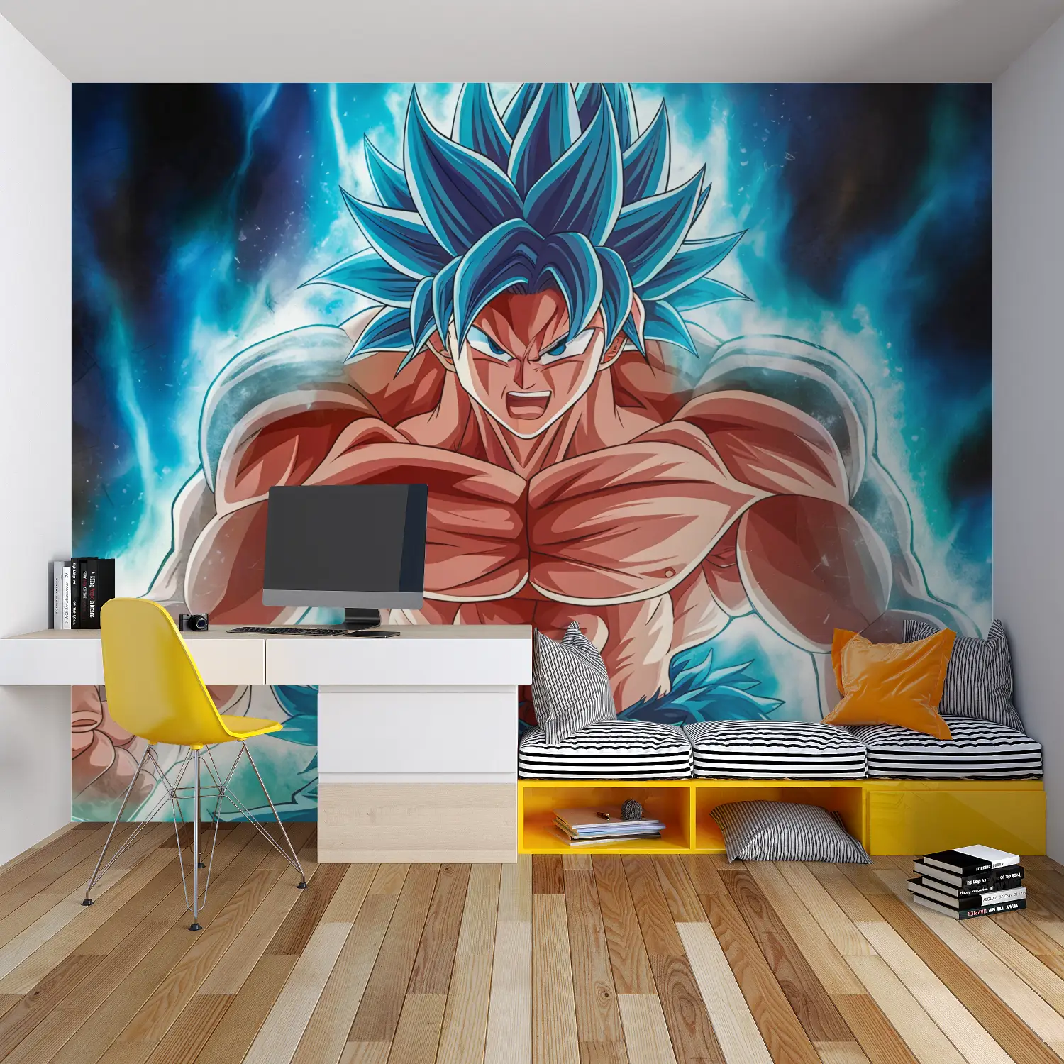 Papier Peint Vegeta Chambre Ado - tapisserie spiderman