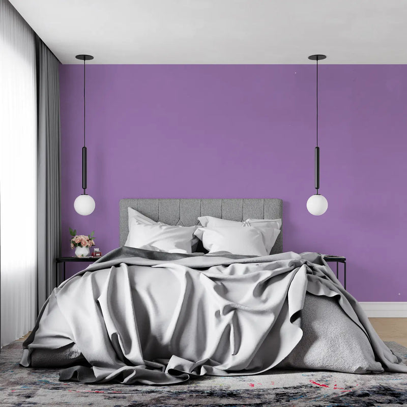 Papier Peint Violet Pastel - mur cuisine