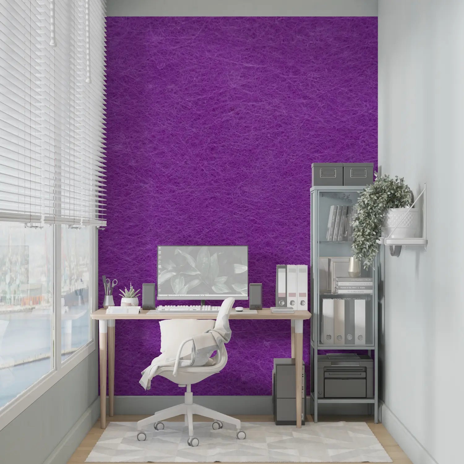 Textured Purple Wallpaper - Second Image