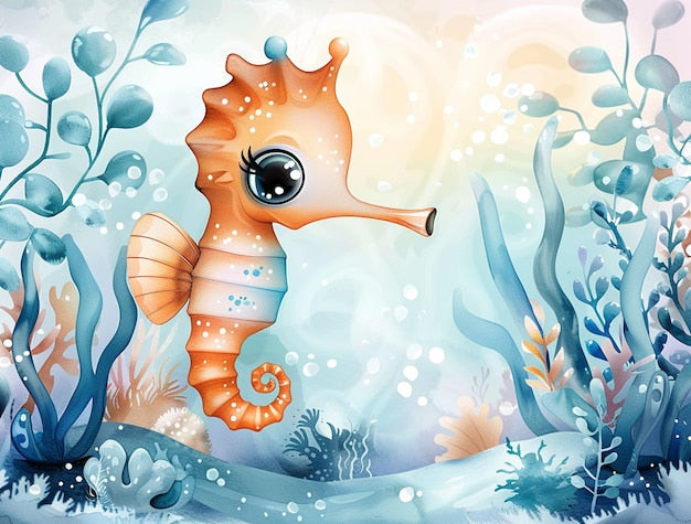 baby seahorse wallpaper