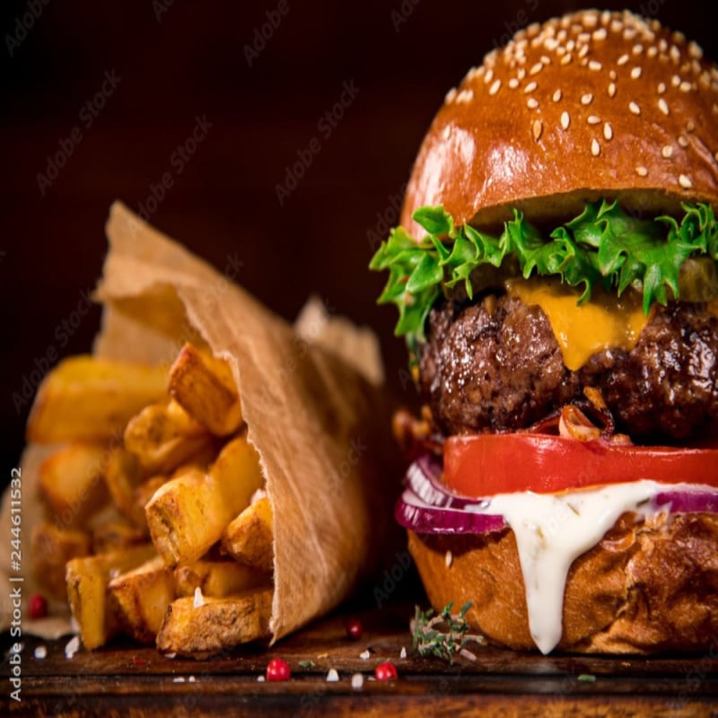 3D Burger Wallpaper - Second Image