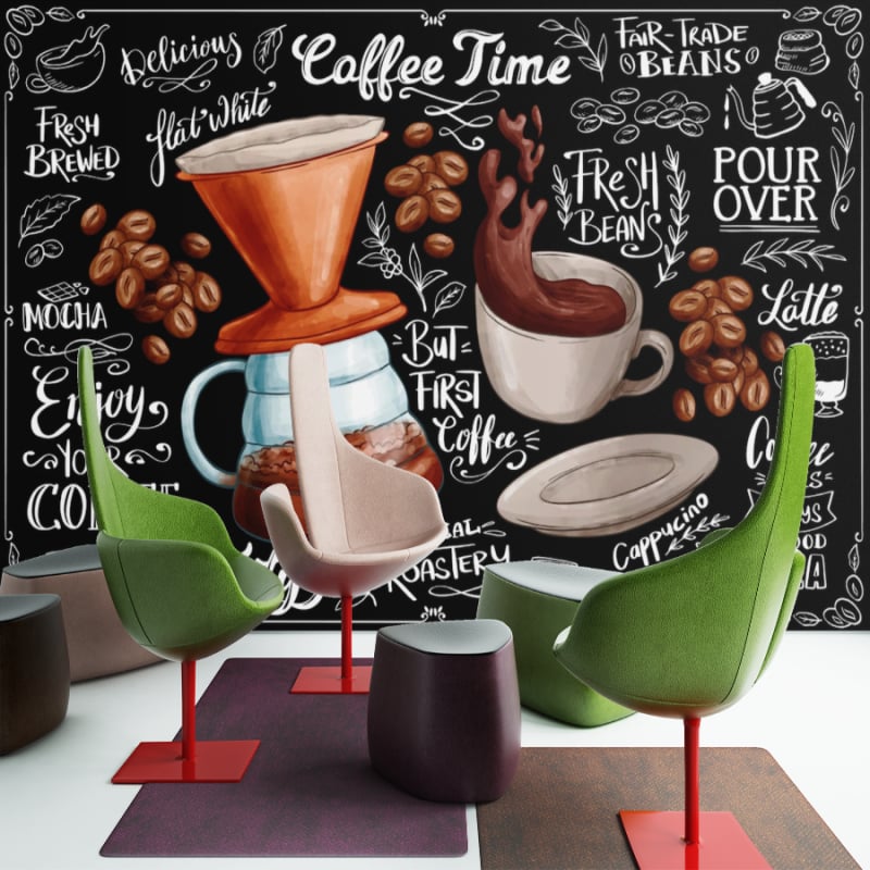 Papier Peint Coffee