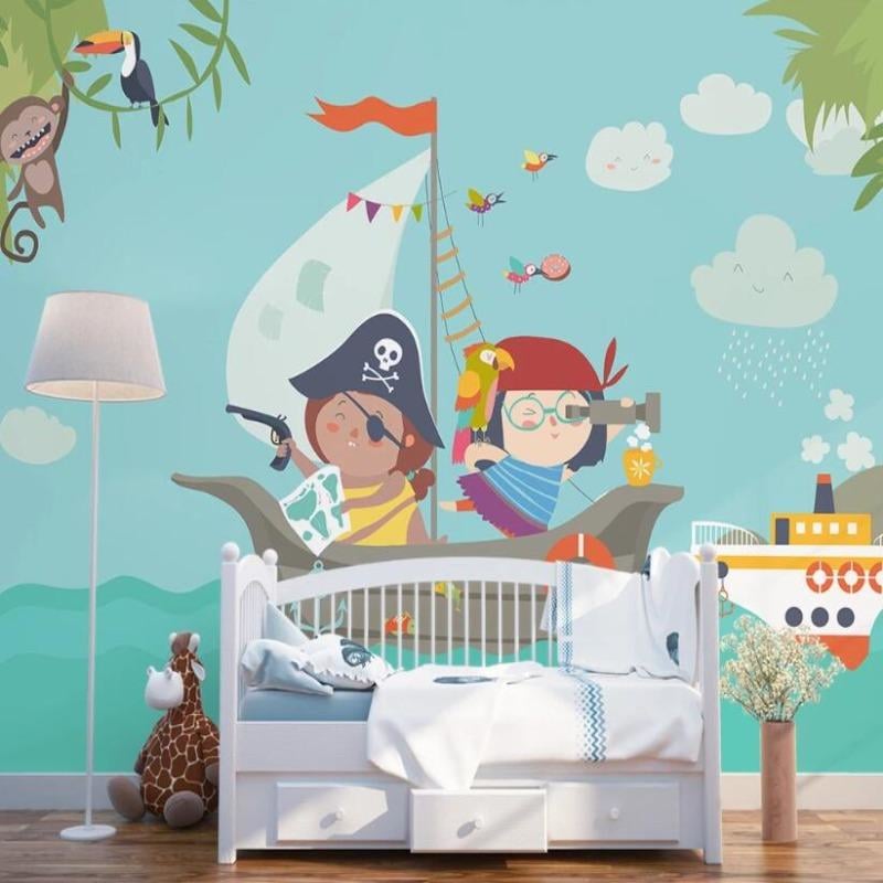 Papier Peint Pirate Bébé Chambre