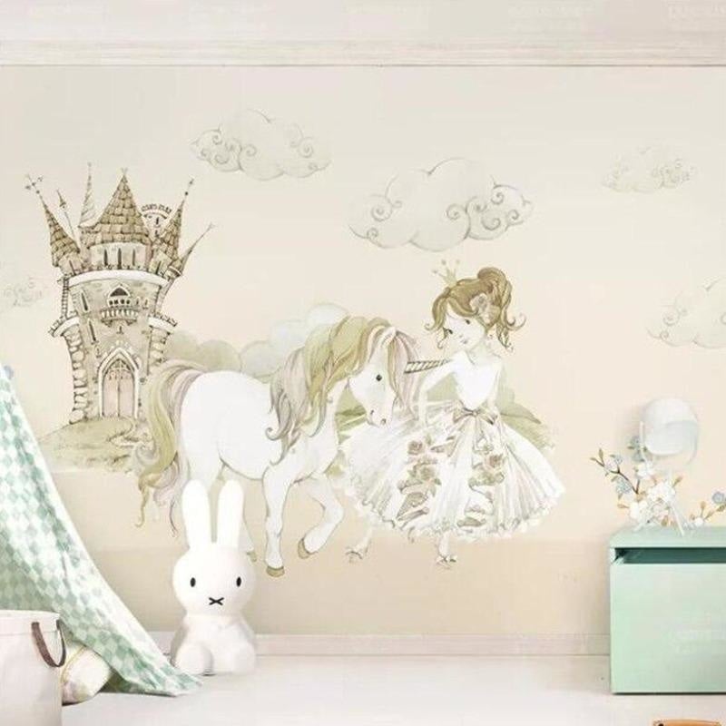 Prinzessin und Einhorn-Hintergrundbild - Second Image