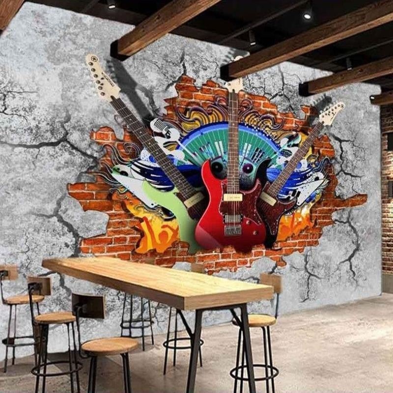 Tapisserie Guitare